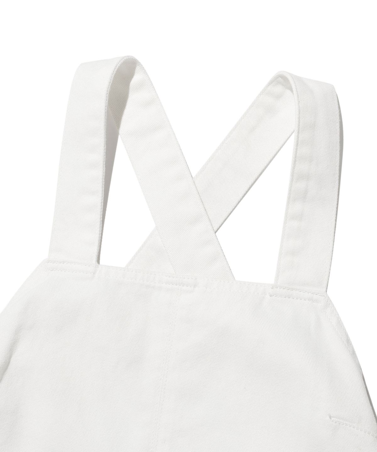 나이스고스트클럽(NICEGHOSTCLUB) FFATS APRON WASHED DRESS_WHITE(NG2ESUW390A)