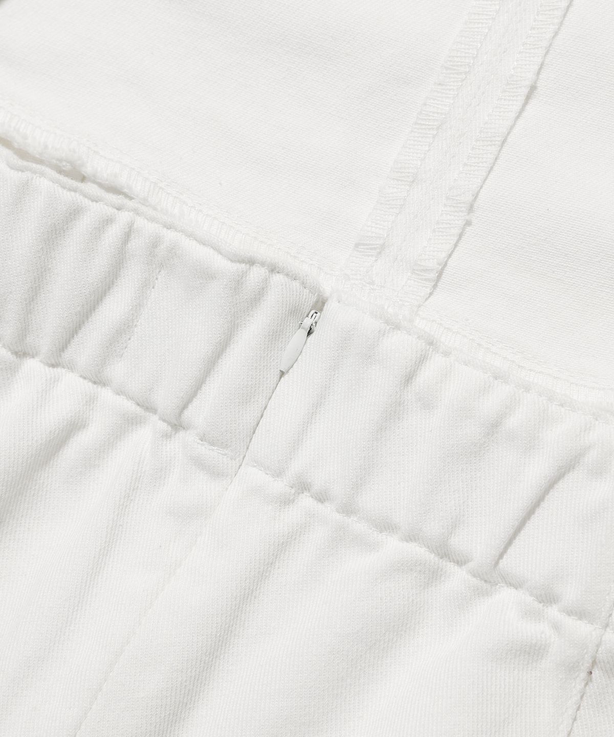 나이스고스트클럽(NICEGHOSTCLUB) FFATS APRON WASHED DRESS_WHITE(NG2ESUW390A)
