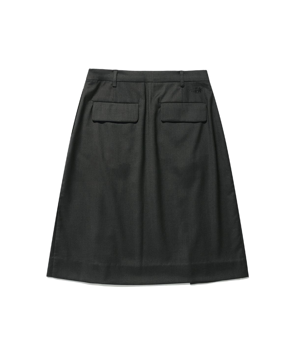 나이스고스트클럽(NICEGHOSTCLUB) FFATS PLEATS LAYERED SKIRT PANTS_GREY(NG2ESUPA92A)