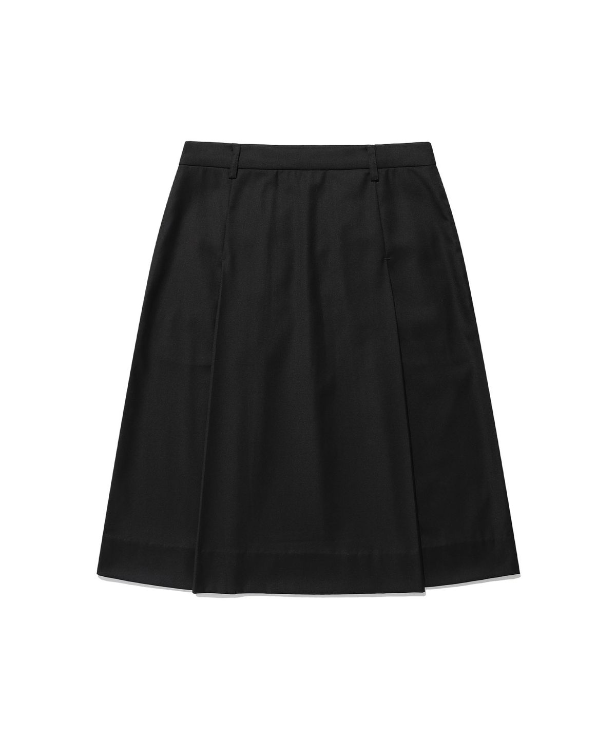 나이스고스트클럽(NICEGHOSTCLUB) FFATS PLEATS LAYERED SKIRT PANTS_BLACK(NG2ESUPA92A)