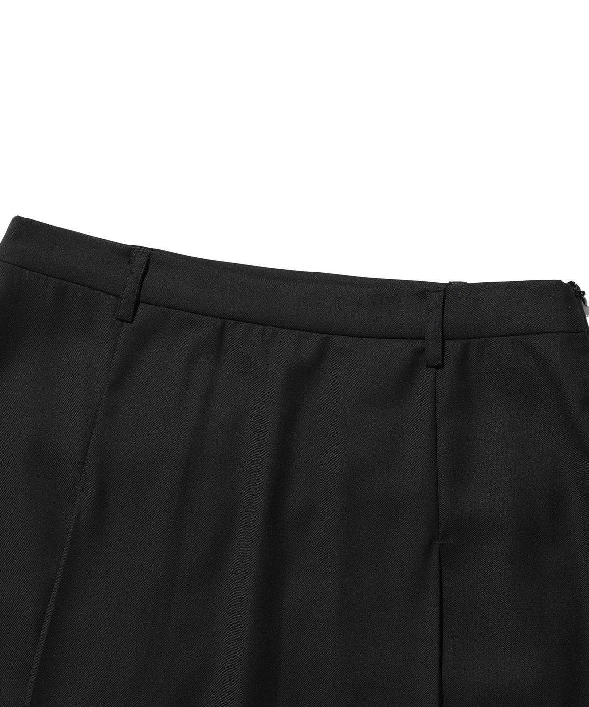 나이스고스트클럽(NICEGHOSTCLUB) FFATS PLEATS LAYERED SKIRT PANTS_BLACK(NG2ESUPA92A)