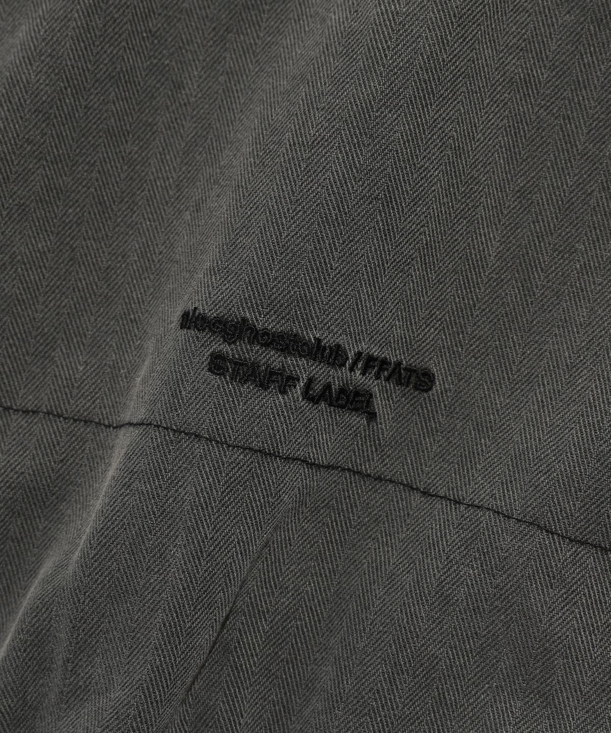 나이스고스트클럽(NICEGHOSTCLUB) FFATS GARMENTS DYED VEST_BLACK(NG2ESUB990A)