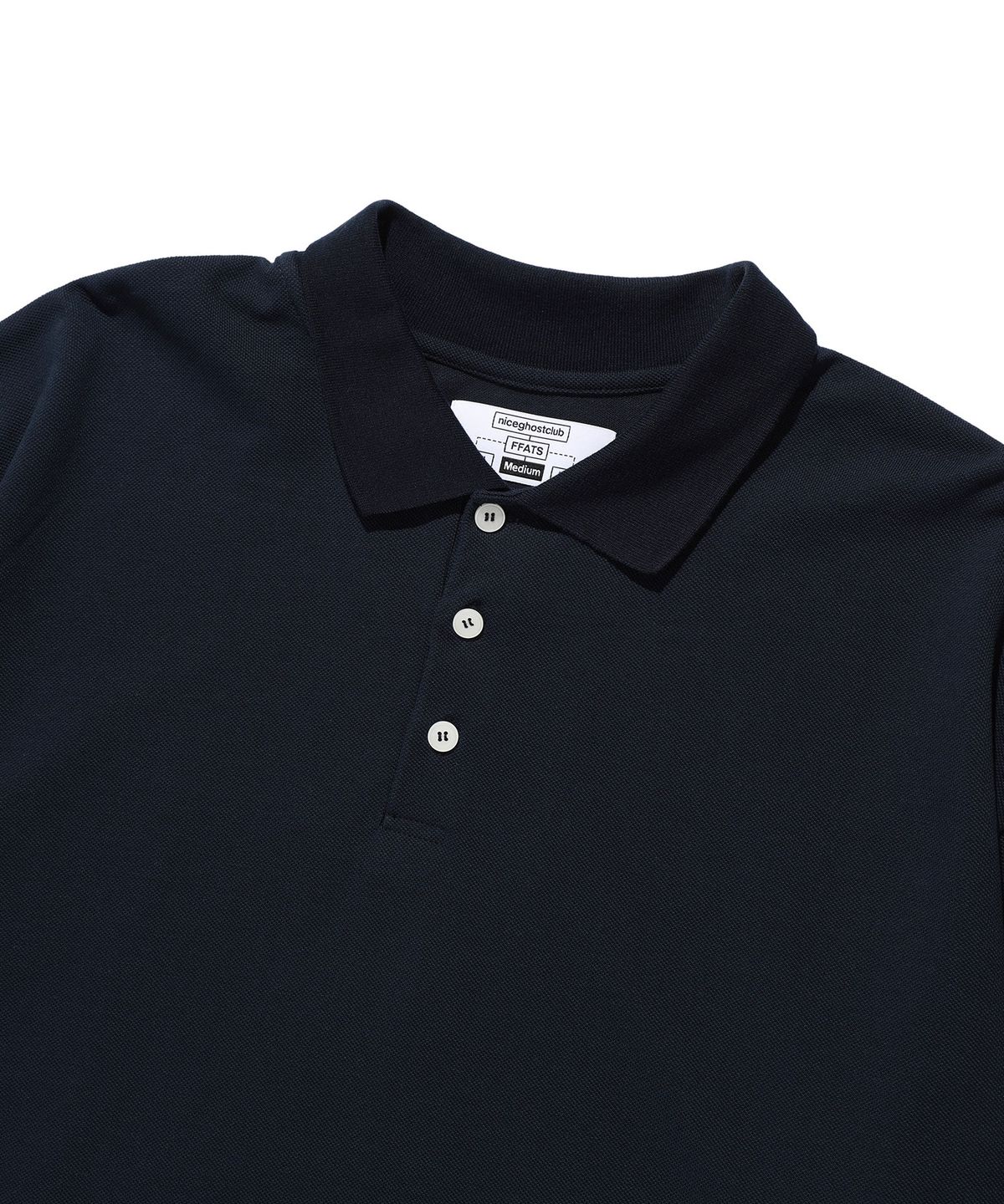 나이스고스트클럽(NICEGHOSTCLUB) FFATS BIG BIG PK L/S_NAVY(NG2ESUT556A)
