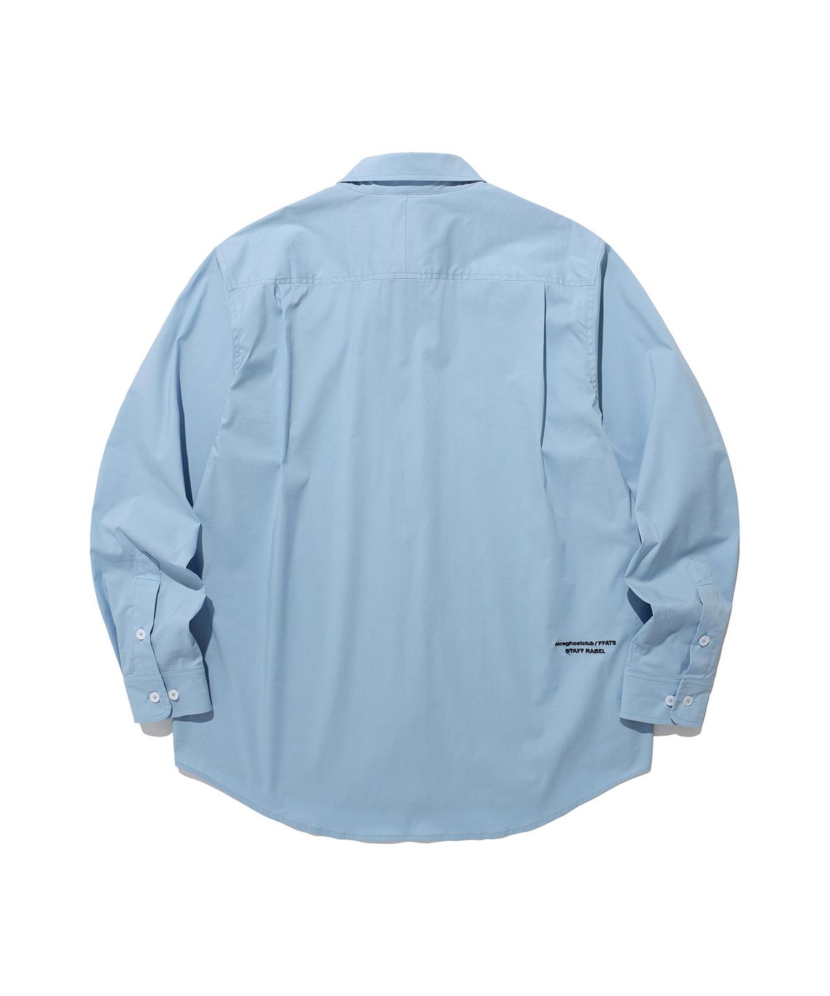 나이스고스트클럽(NICEGHOSTCLUB) FFATS POPLIN SHIRT_BLUE(NG2ESUW300A)