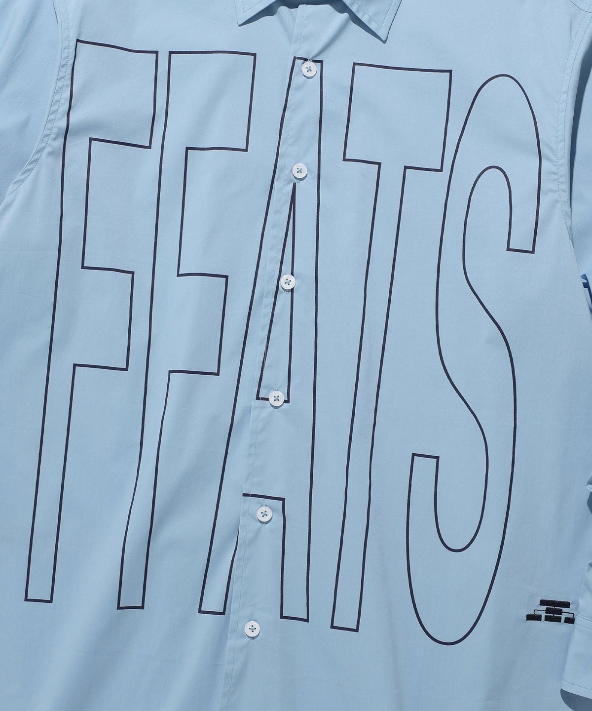 나이스고스트클럽(NICEGHOSTCLUB) FFATS POPLIN SHIRT_BLUE(NG2ESUW300A)