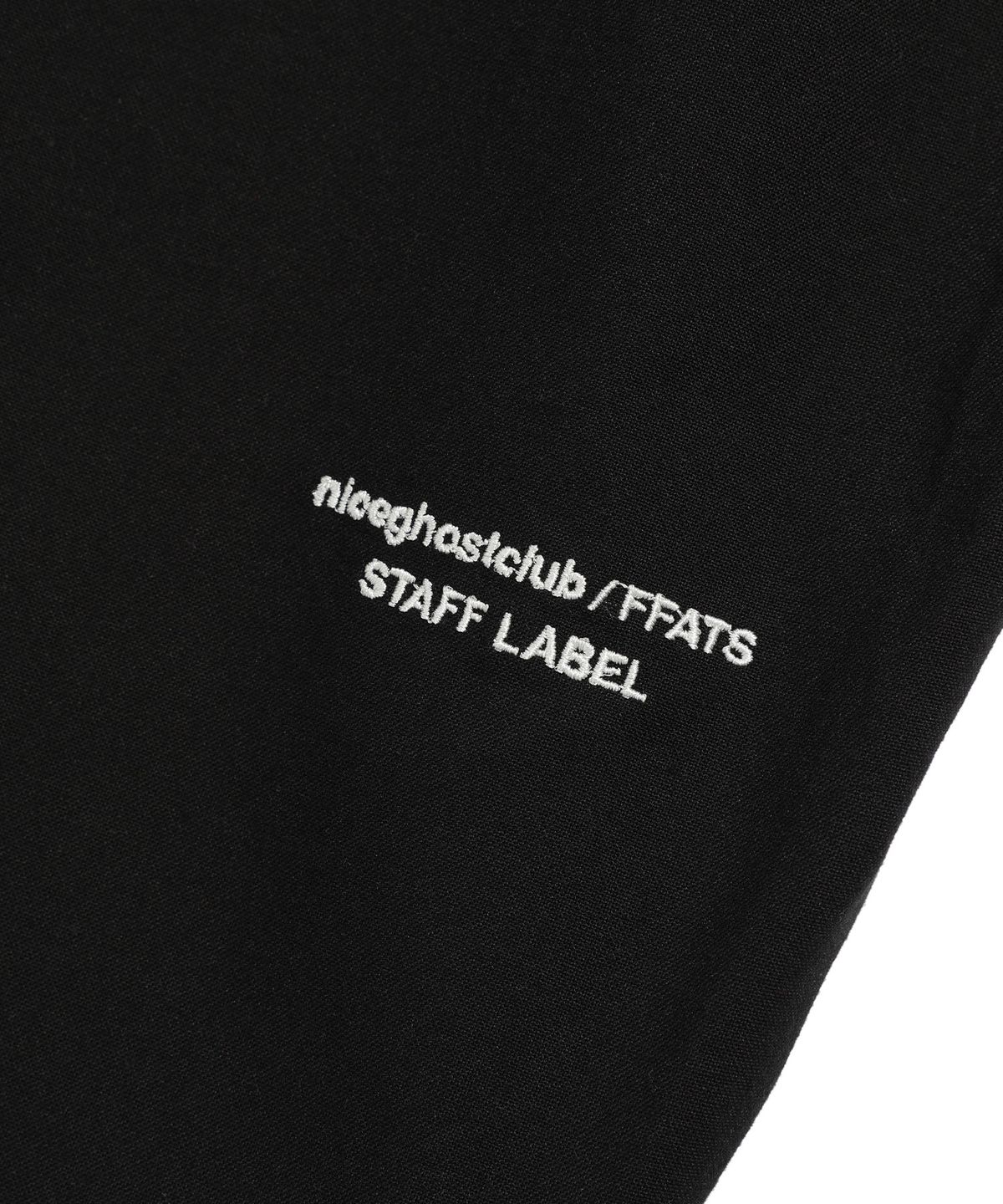 나이스고스트클럽(NICEGHOSTCLUB) FFATS GIRL OXFORD BIG BIG SHIRT_BLACK(NG2ESUW301A)