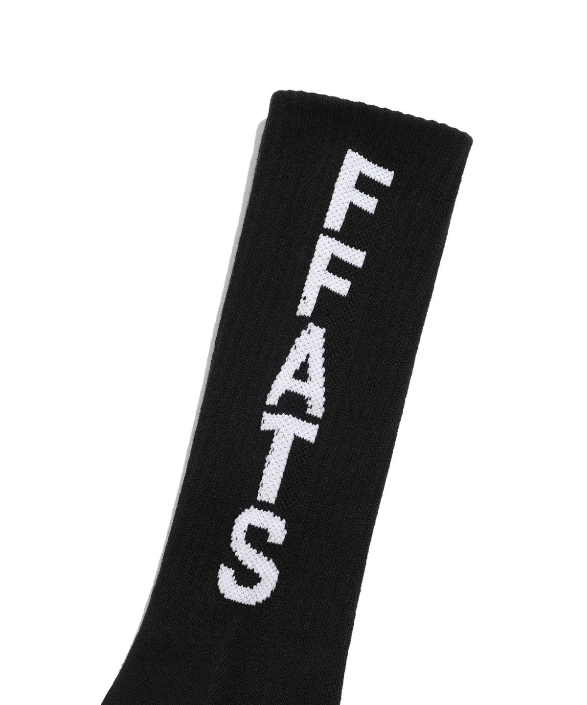 나이스고스트클럽(NICEGHOSTCLUB) FFATS MID CALF SOCKS_BLACK(NG2ESUAB60A)