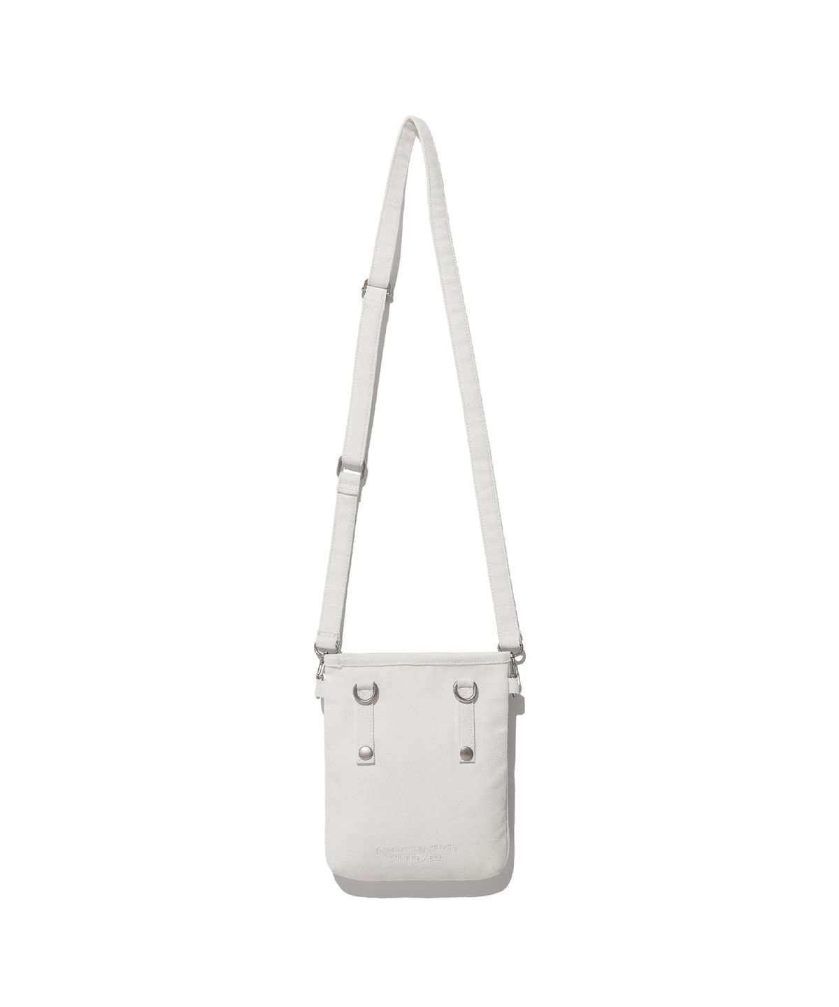 나이스고스트클럽(NICEGHOSTCLUB) FFATS SACOCHE BAG_WHITE(NG2ESUAB44A)
