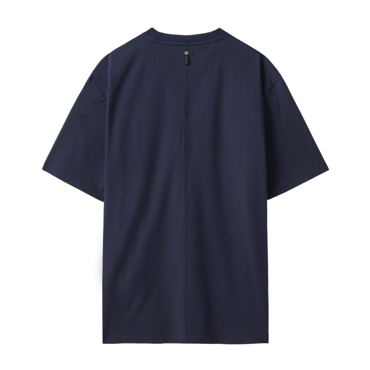 브롬톤 런던(BROMPTON LONDON) STRETCH ROUND T-SHIRT - NAVY (P242UTS121)