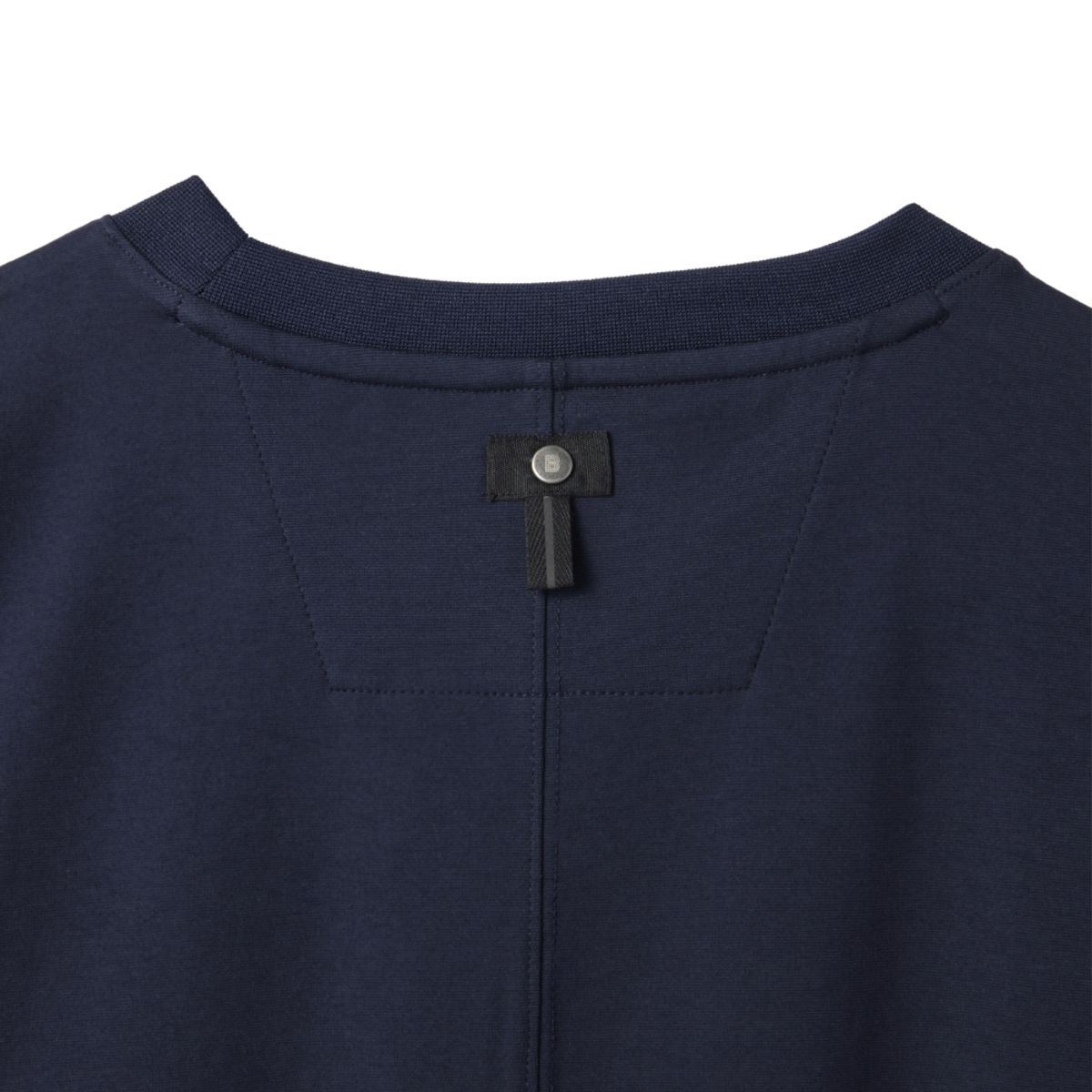 브롬톤 런던(BROMPTON LONDON) STRETCH ROUND T-SHIRT - NAVY (P242UTS121)