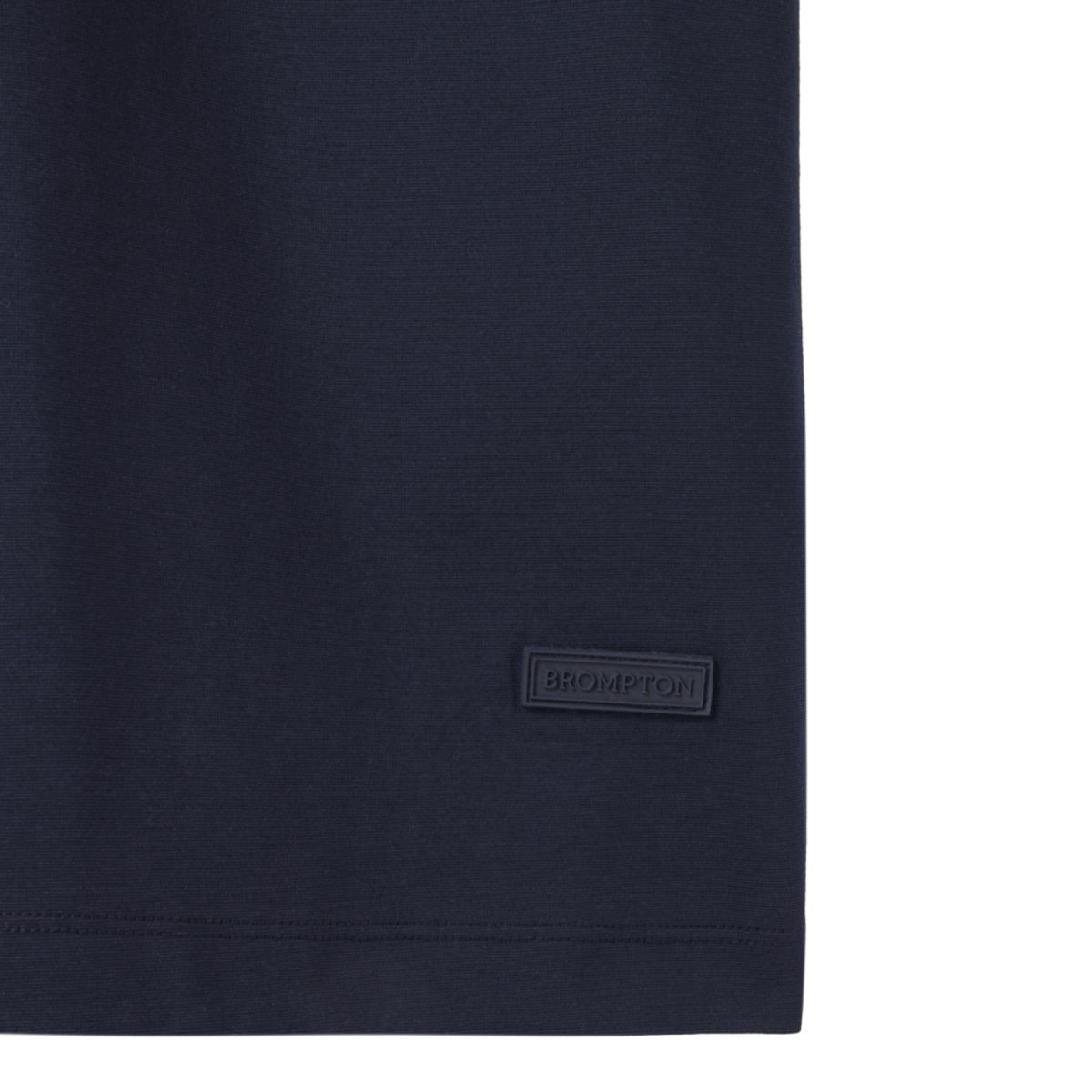 브롬톤 런던(BROMPTON LONDON) STRETCH ROUND T-SHIRT - NAVY (P242UTS121)
