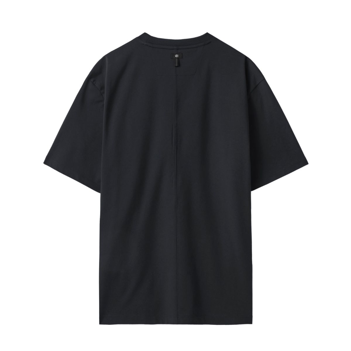 브롬톤 런던(BROMPTON LONDON) STRETCH ROUND T-SHIRT - BLACK (P242UTS121)