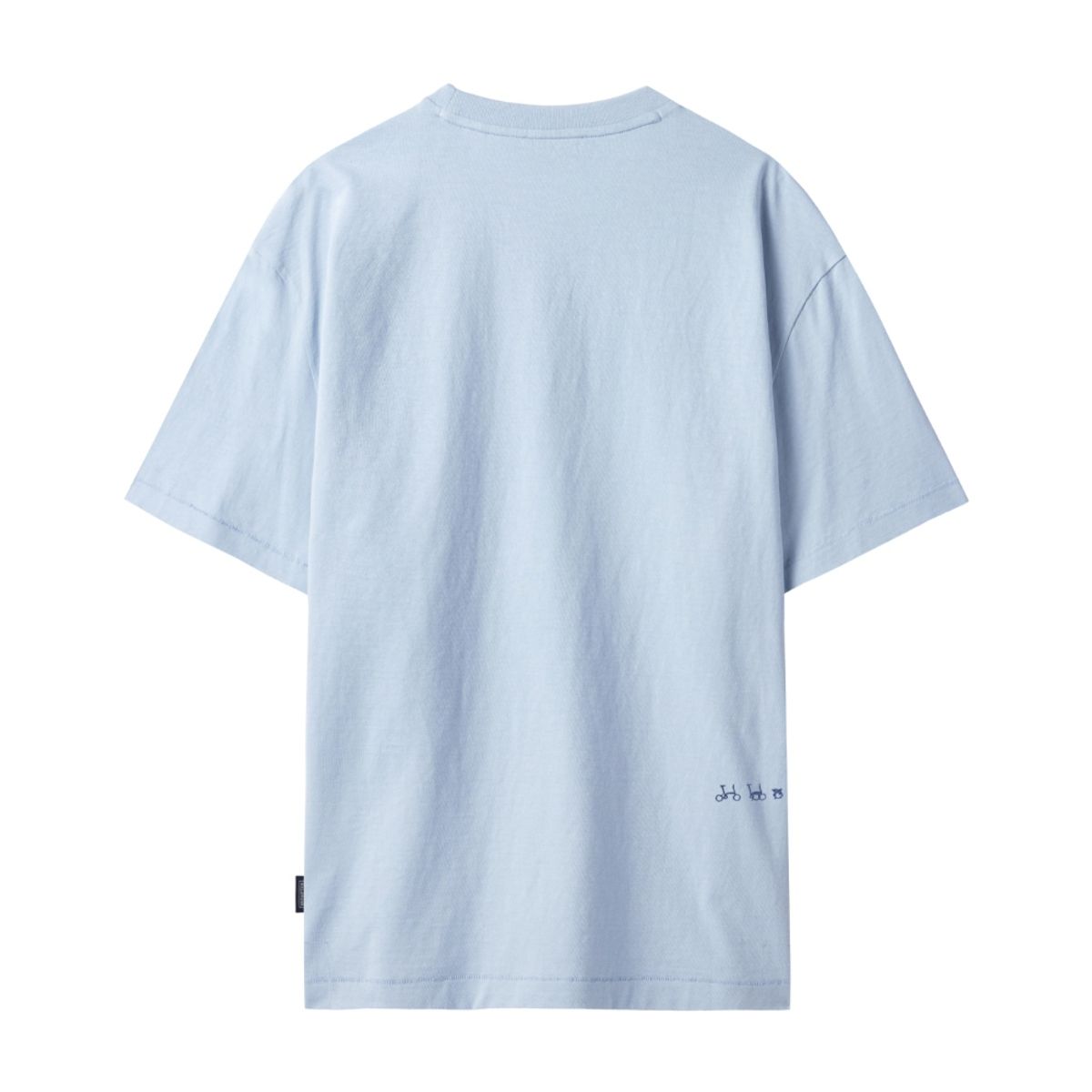 브롬톤 런던(BROMPTON LONDON) BROMPTON LOGO T-SHIRT - L/BLUE (P242UTS410)