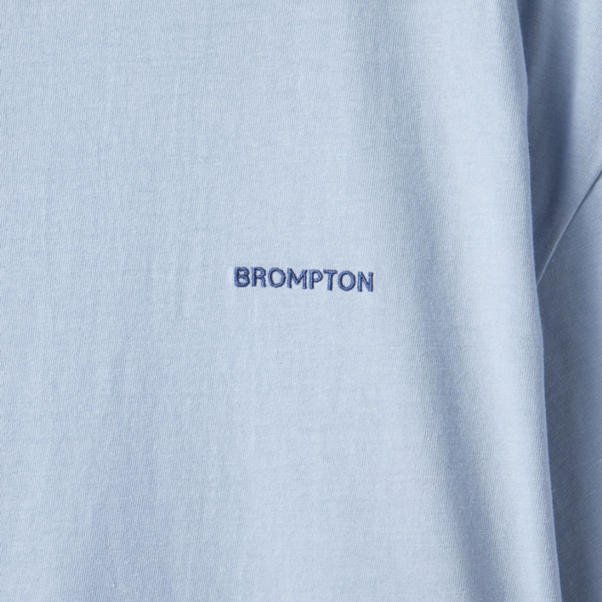 브롬톤 런던(BROMPTON LONDON) BROMPTON LOGO T-SHIRT - L/BLUE (P242UTS410)
