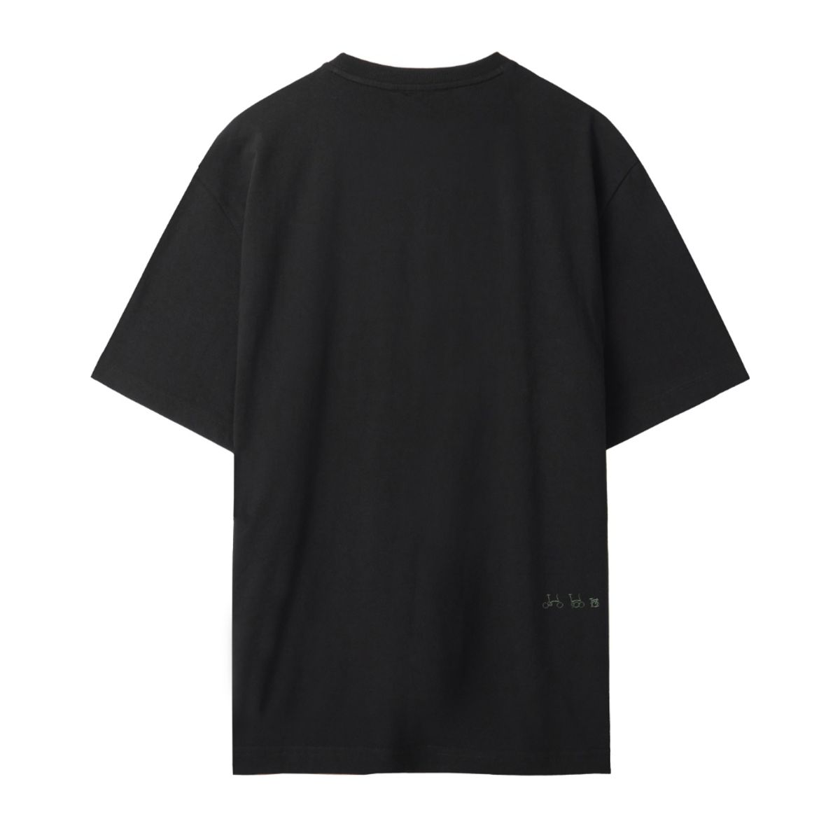 브롬톤 런던(BROMPTON LONDON) BROMPTON LOGO T-SHIRT - BLACK (P242UTS410)