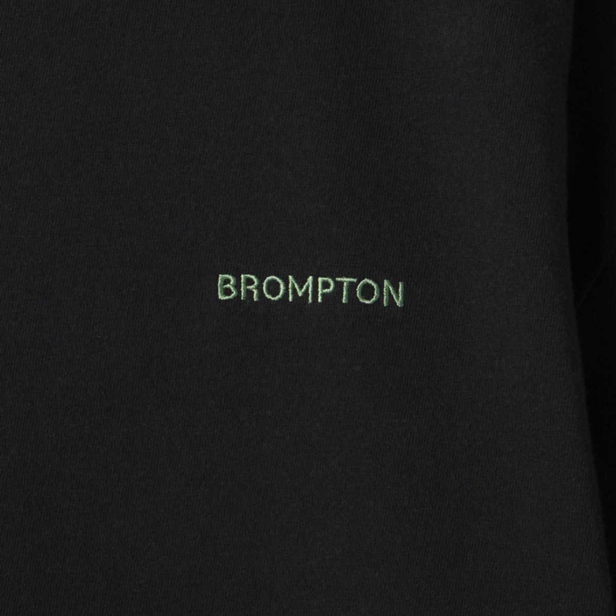 브롬톤 런던(BROMPTON LONDON) BROMPTON LOGO T-SHIRT - BLACK (P242UTS410)