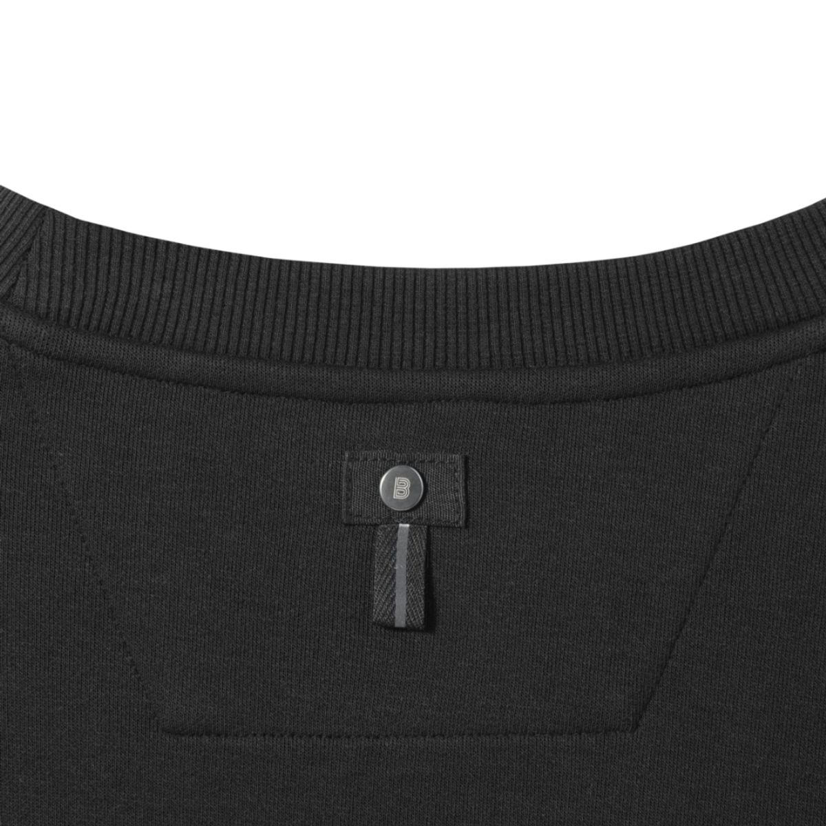 브롬톤 런던(BROMPTON LONDON) COMMUTER BASIC SWEATSHIRT - BLACK (P241USW103)