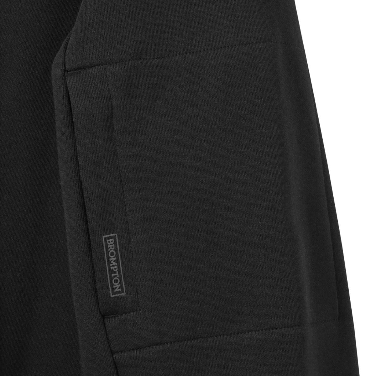 브롬톤 런던(BROMPTON LONDON) COMMUTER BASIC SWEATSHIRT - BLACK (P241USW103)