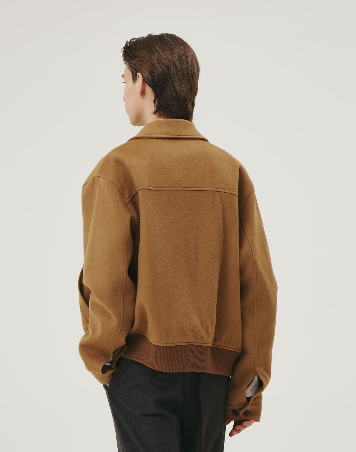 지에마르(GIEMAR) WOOL BLOUSON CAMEL
