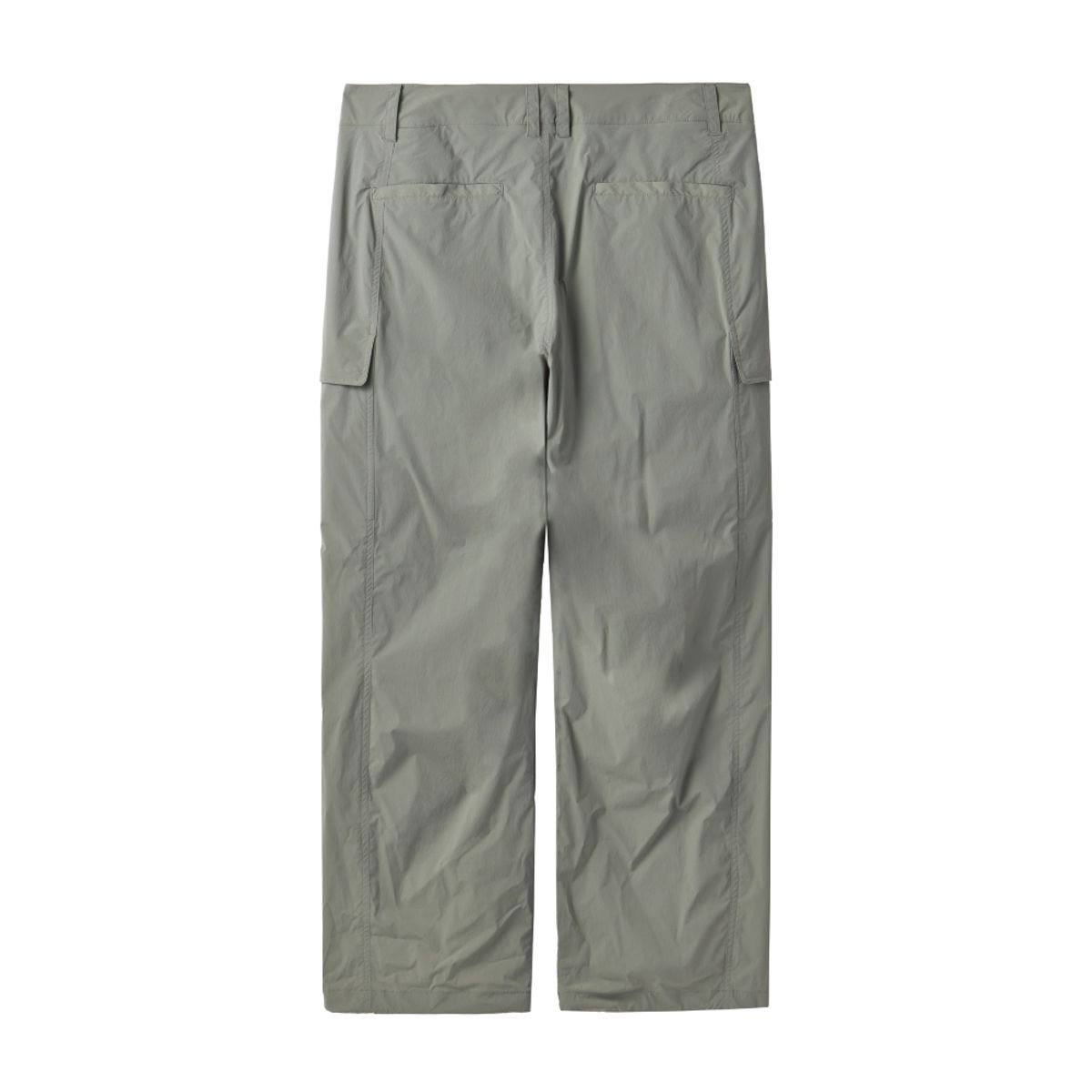 브롬톤 런던(BROMPTON LONDON) NYLON SET CUT DETAIL TROUSERS - KHAKI (P242MPT234)