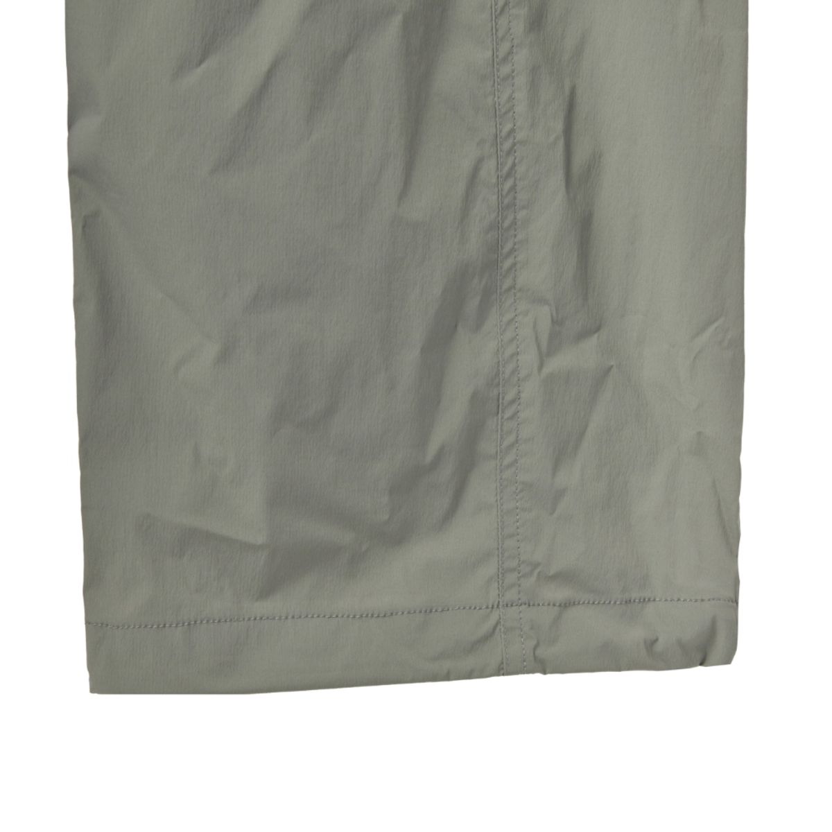 브롬톤 런던(BROMPTON LONDON) NYLON SET CUT DETAIL TROUSERS - KHAKI (P242MPT234)