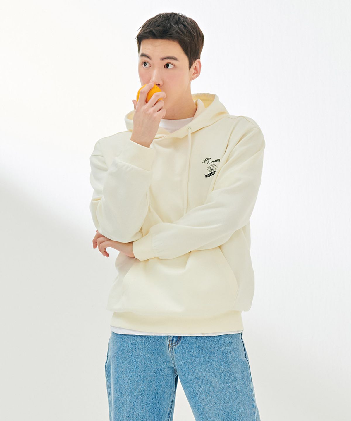 체이스컬트(CHASECULT) 공용 캐릭터 후드 티셔츠-DARU5134B05