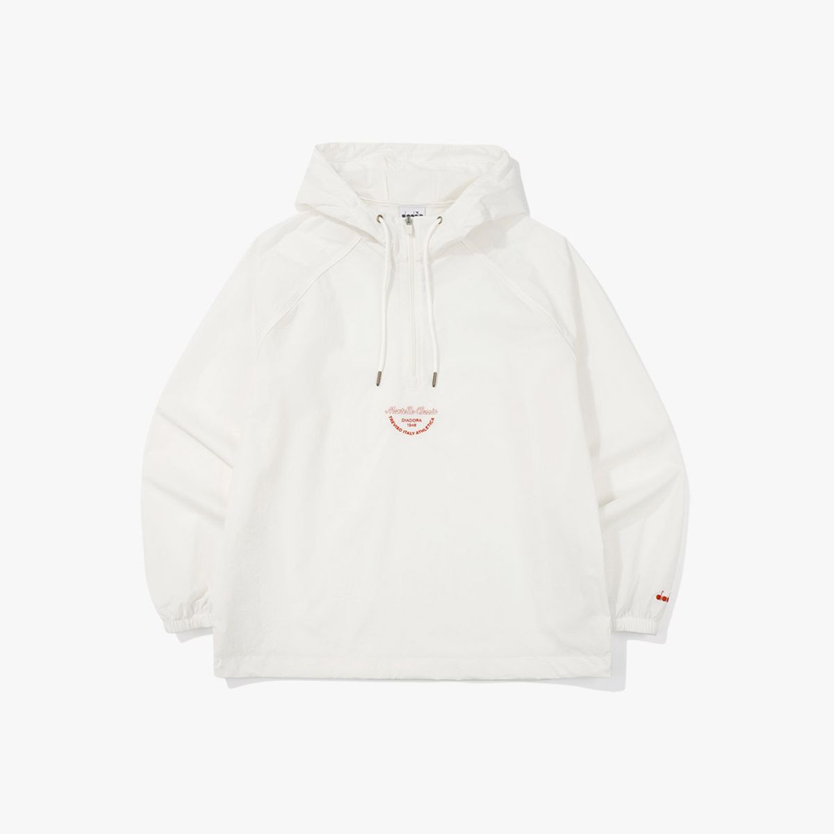 디아도라(diadora) 몬텔로 후드 아노락 IVORY