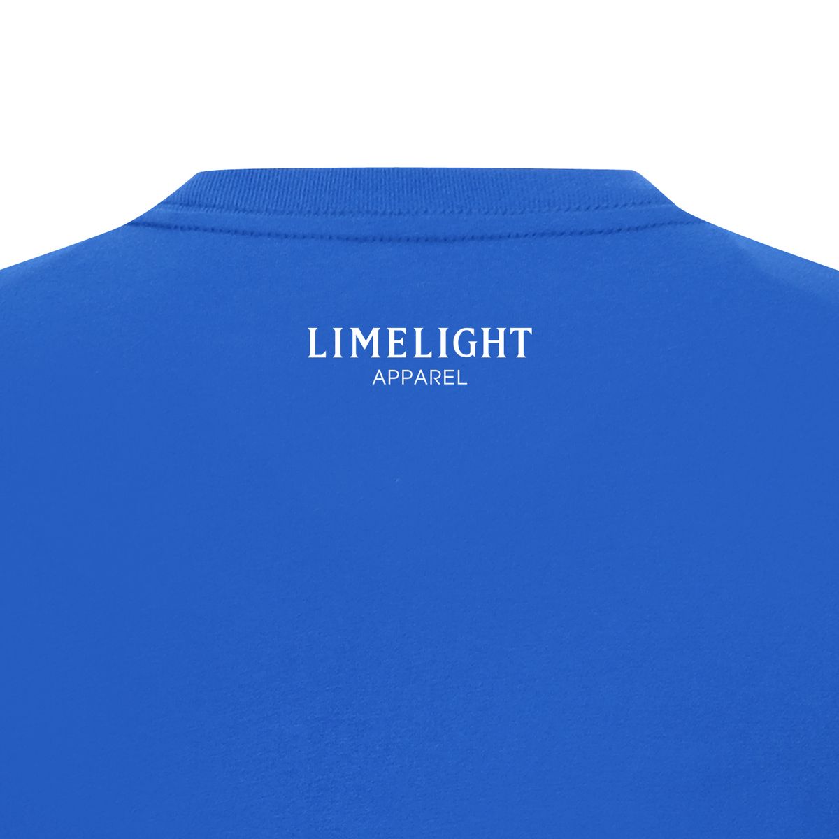 라임라잇 어패럴(LIMELIGHT APPAREL) 라임라잇 티셔츠 (블루/화이트)
