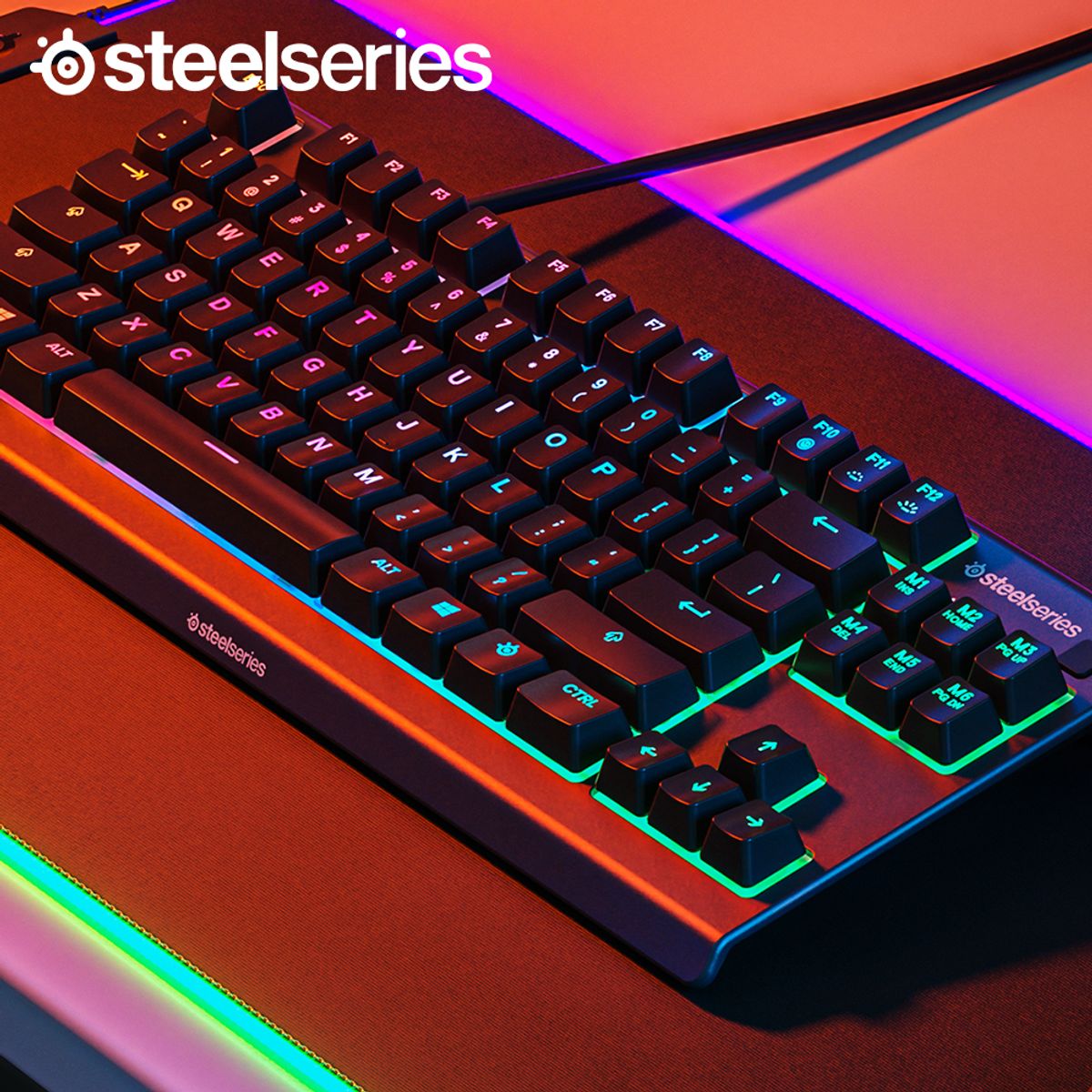 스틸시리즈(STEEL SERIES) Apex 3 TKL US 저소음 유선 게이밍 키보드