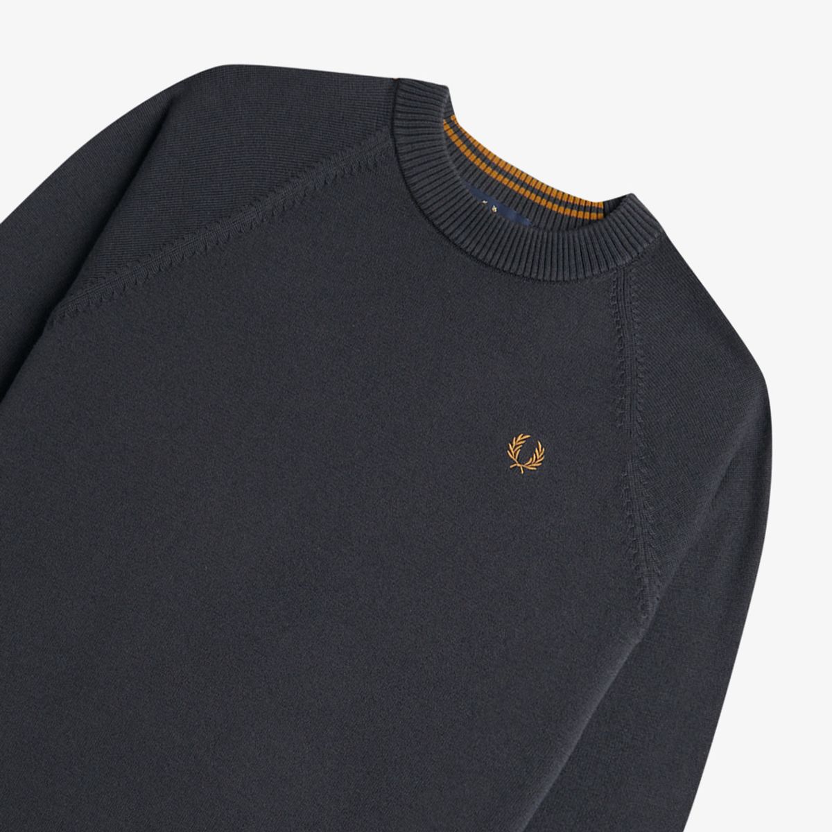 프레드페리(FRED PERRY) [Womens] 크루넥 메리노울 니트(297) AFPF2412117-297