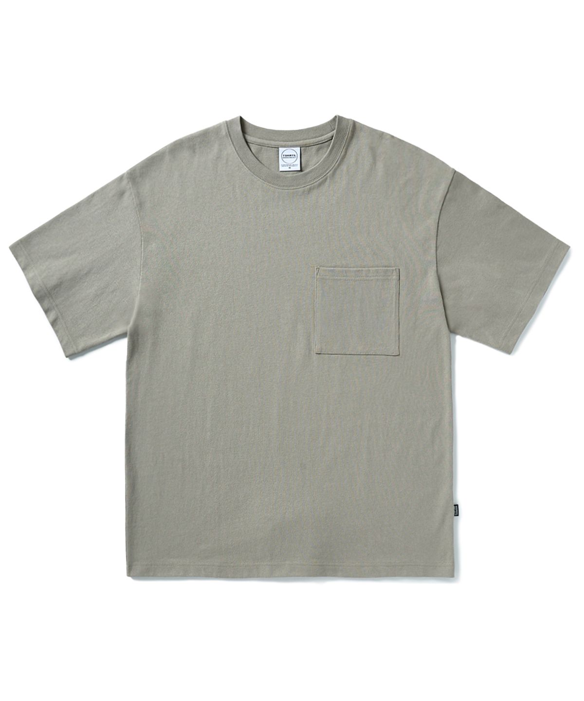 미니멀프로젝트(MINIMALPROJECT) 로버스트 헤비 포켓 반팔티셔츠 MST154 [GRAY]