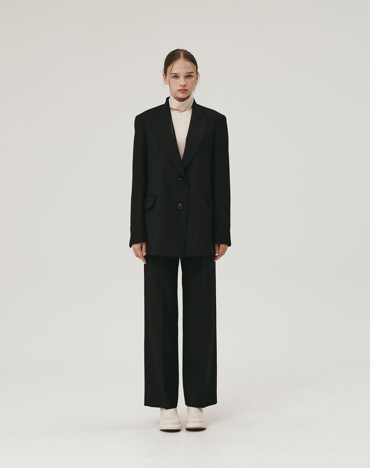 지에마르(GIEMAR) OVERFIT JACKET BLACK