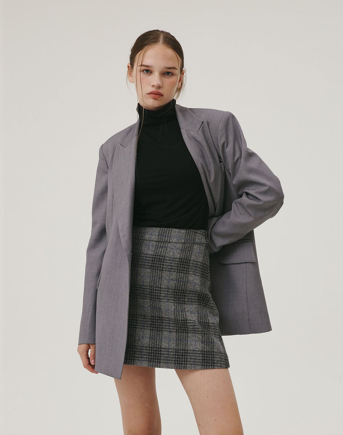 지에마르(GIEMAR) OVERFIT JACKET GRAY