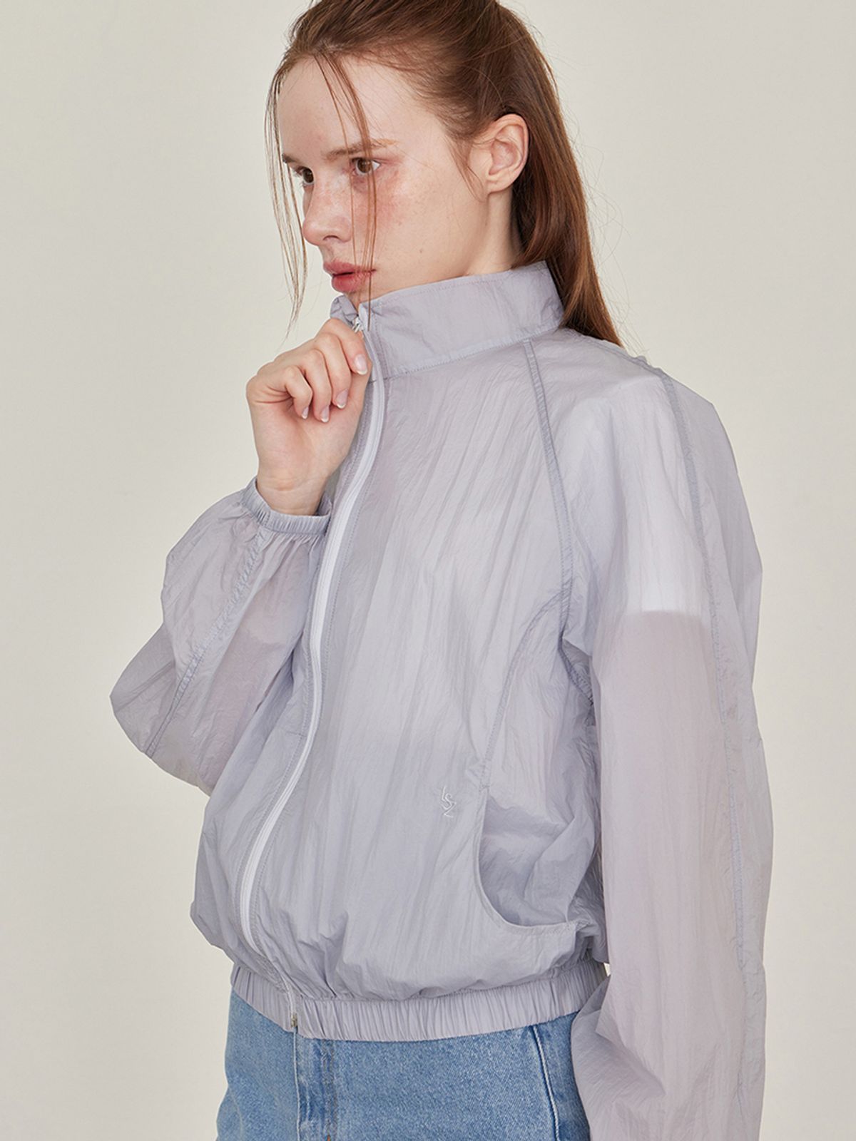 르세지엠(LESEIZEME) Valentin Zip-Up Windbreaker Jacket - 6 Colors
