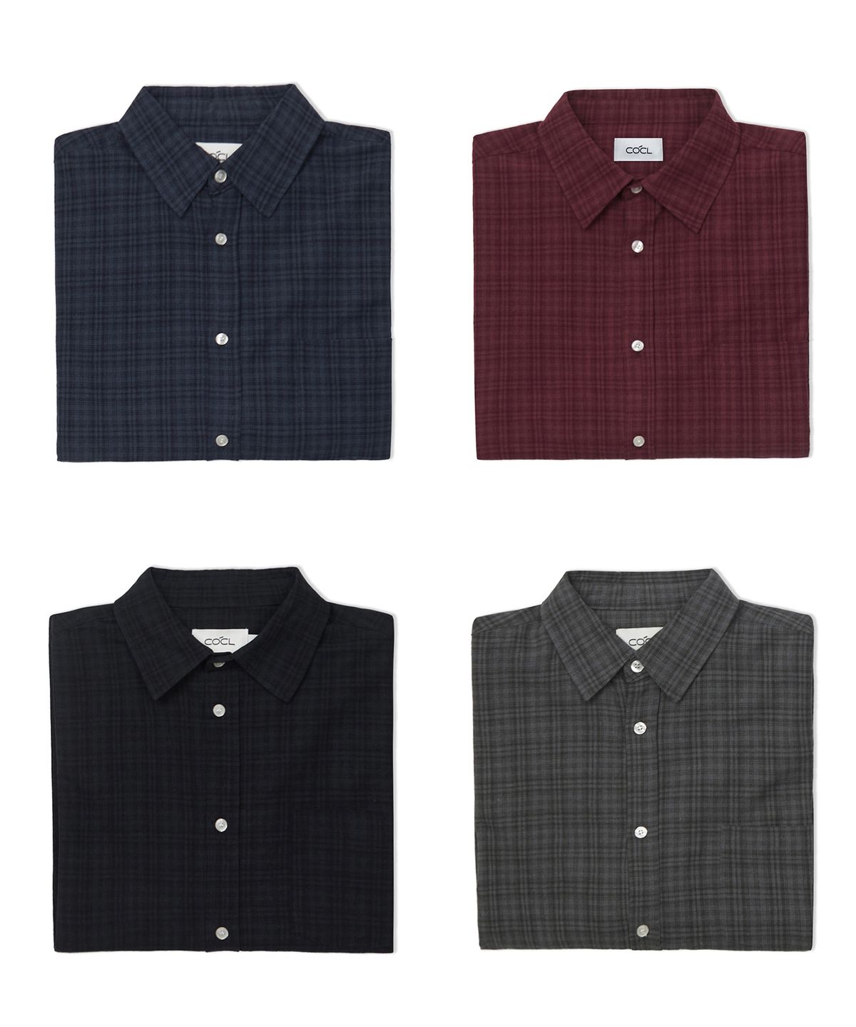 커스텀어클락(COSTUME O’CLOCK) [2PACK] 데일리 롱 슬리브 셔츠 17 COLOR COOSSH186SH188SH190