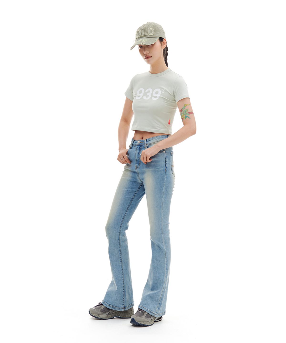 아카이브 볼드(ARCHIVE BOLD) BOOTSCUT DENIM PANTS (LIGHT BLUE)