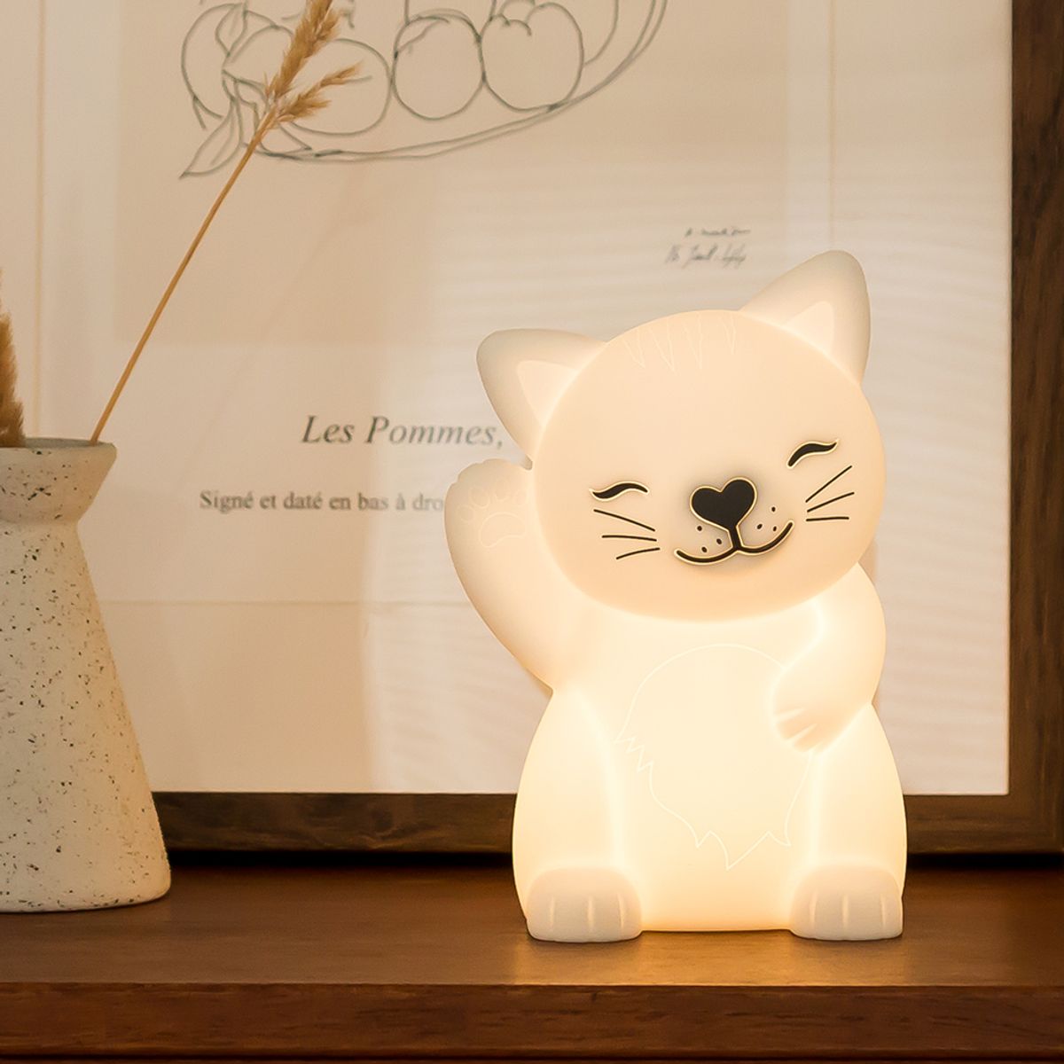 레토(LETO) 무선 실리콘 LED 동물 무드등