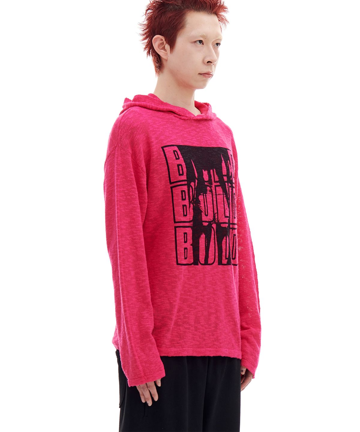 아카이브 볼드(ARCHIVE BOLD) BIKINI WM KNIT HOOD (CHERRY PINK)