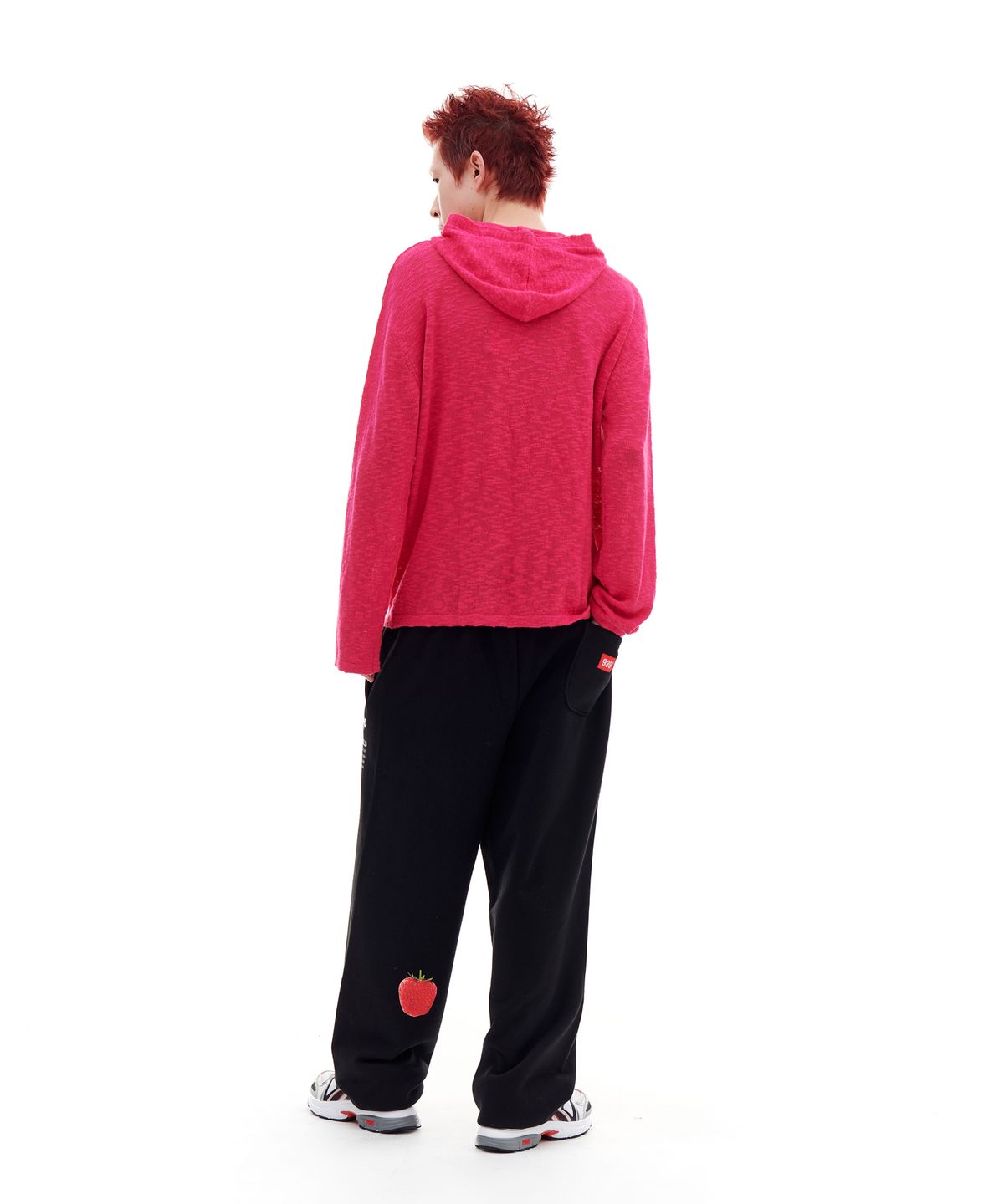 아카이브 볼드(ARCHIVE BOLD) BIKINI WM KNIT HOOD (CHERRY PINK)