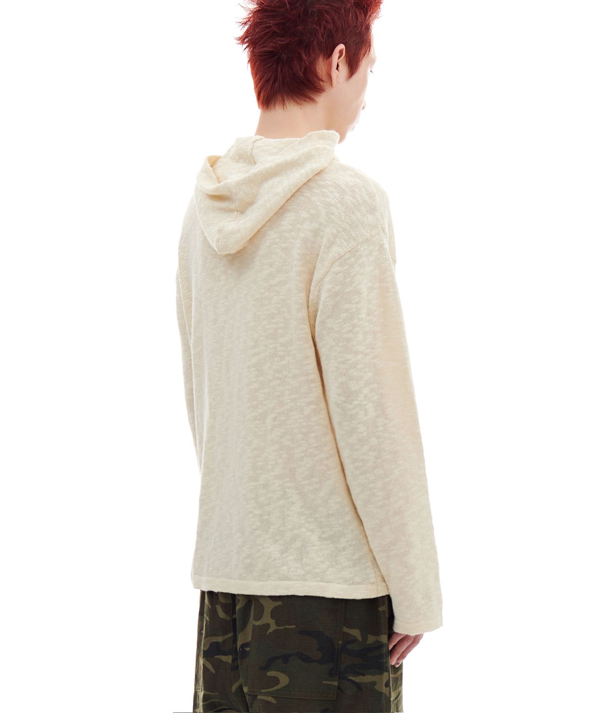 아카이브 볼드(ARCHIVE BOLD) BIKINI WM KNIT HOOD (CREAM)