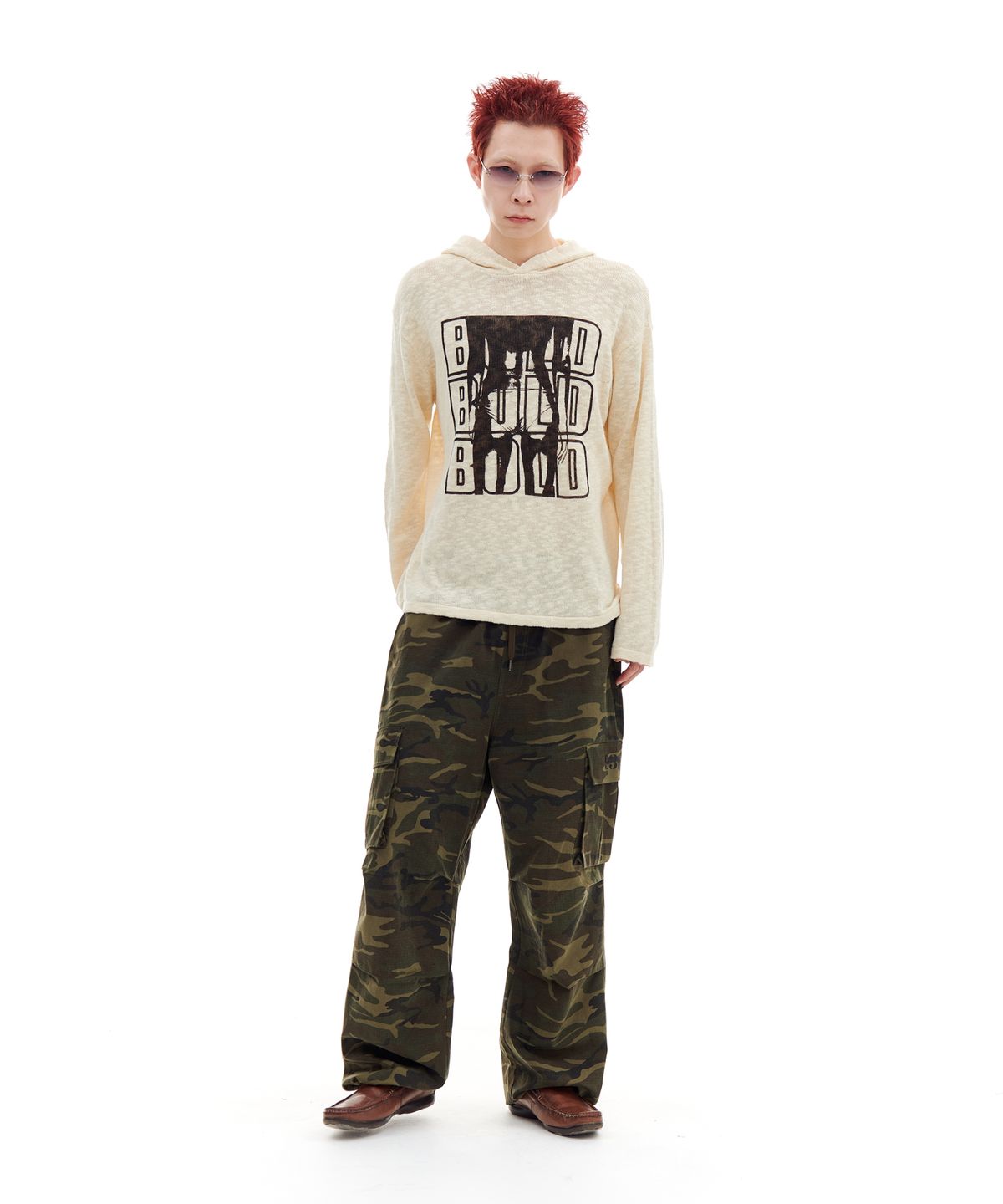 아카이브 볼드(ARCHIVE BOLD) BIKINI WM KNIT HOOD (CREAM)