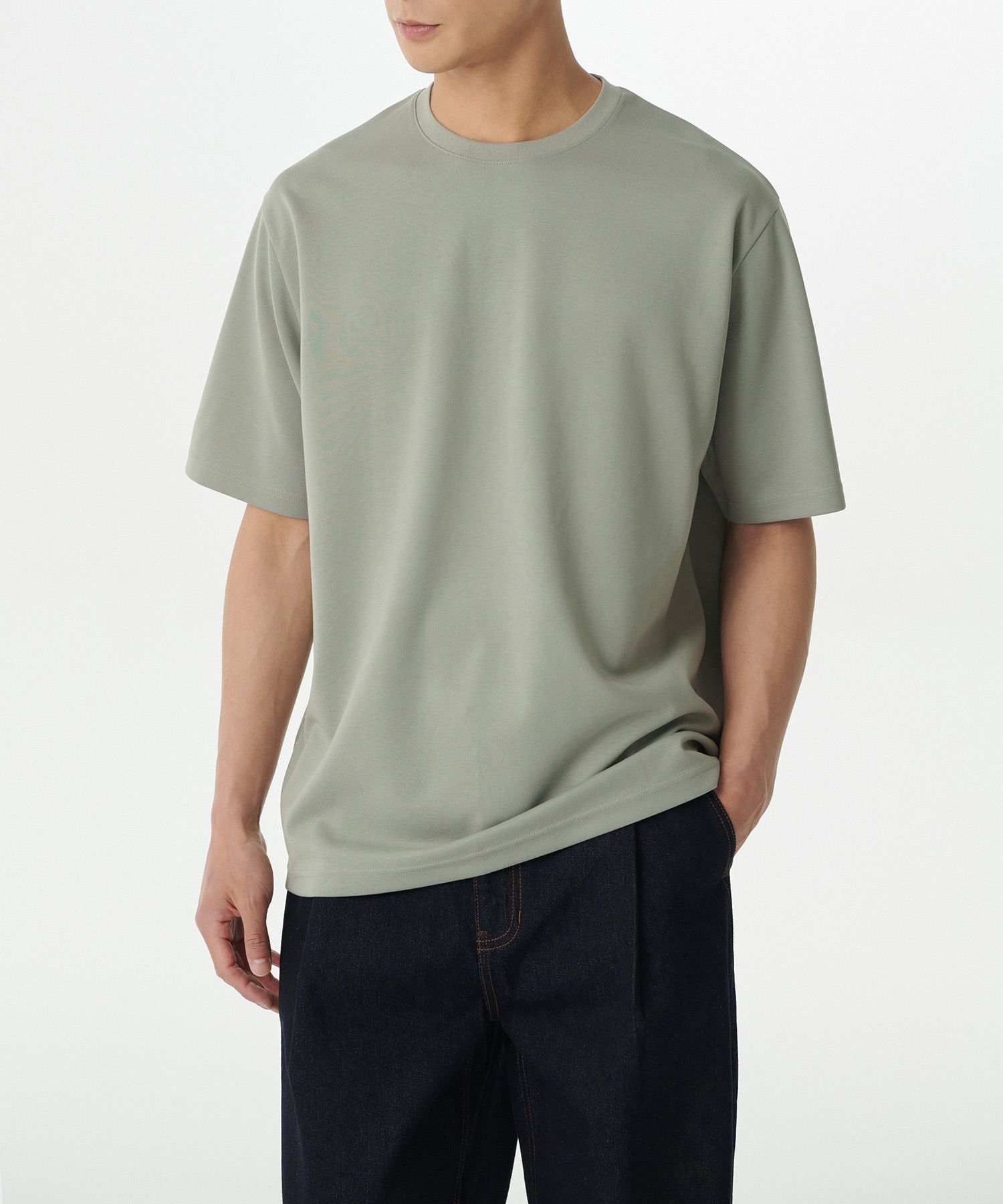 Tシャツ・カットソー *MUSINSA STANDARD* Optimal Relaxed Crew Neck T-Shirt Sage Gr MUSINSA | MUSINSA STANDARD Optimal Relaxed Crew Neck T-Shirt