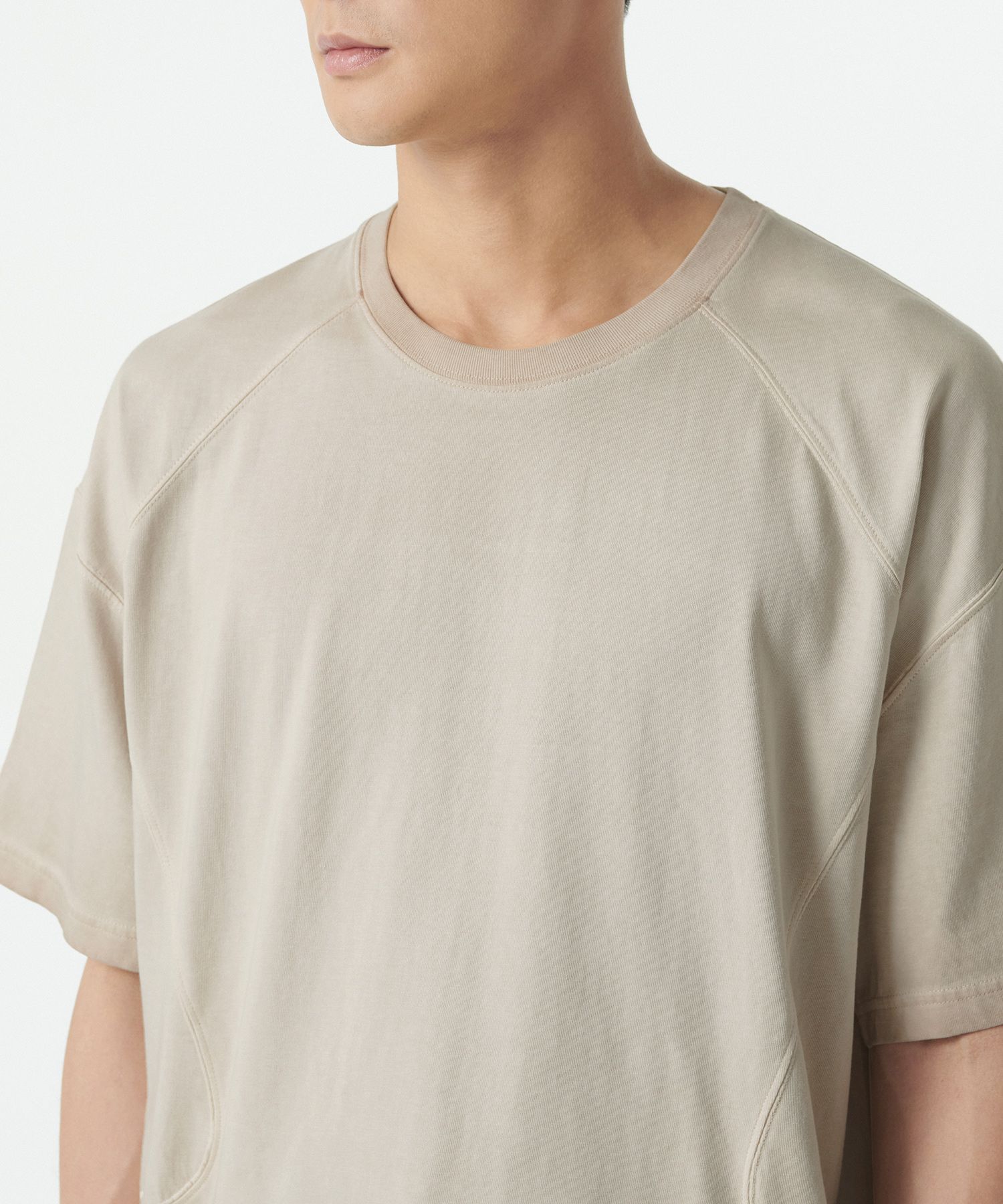 Tシャツ・カットソー *MUSINSA STANDARD* Luna Dying Structured Oversized Crew Neck MUSINSA | MUSINSA STANDARD Luna Dying Structured Oversized