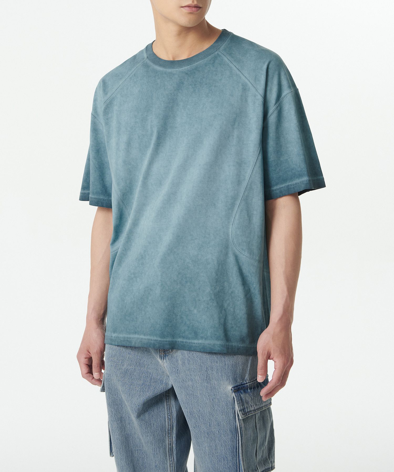 Tシャツ・カットソー *MUSINSA STANDARD* Luna Dying Structured Oversized Crew Neck MUSINSA | MUSINSA STANDARD Luna Dying Structured Oversized