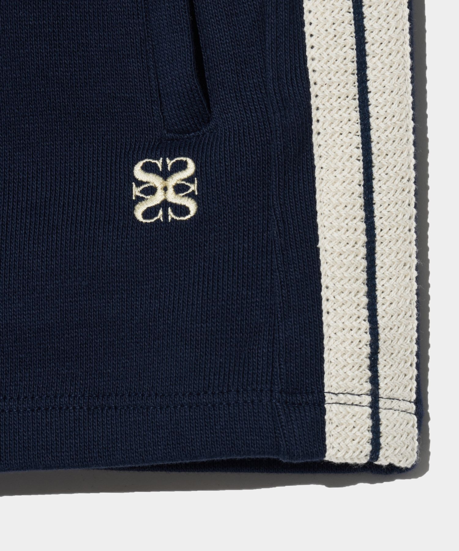 MUSINSA | SATUR (W) Lawton All Day Track Shorts Classic Navy