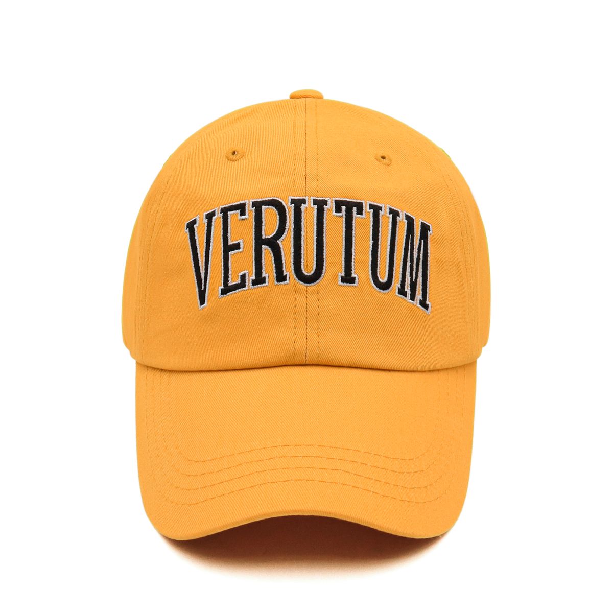 베루툼(VERUTUM) 빅 아치 로고 볼캡 옐로우