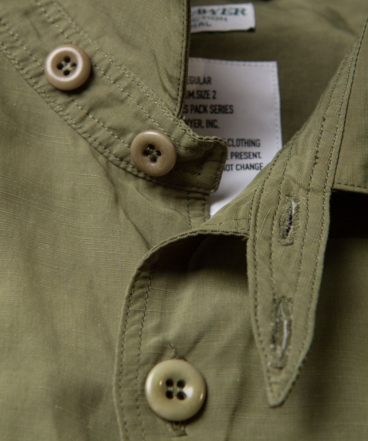 비헤비어(BEHEAVYER) M43 MIL SHIRTS olive