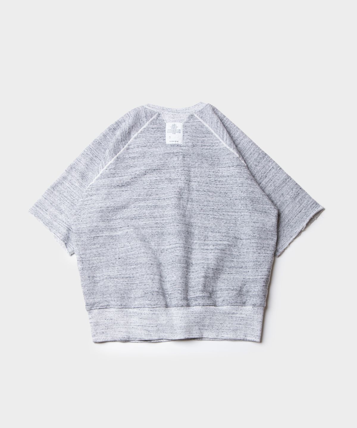 비헤비어(BEHEAVYER) GYM HALF SWEAT melange grey