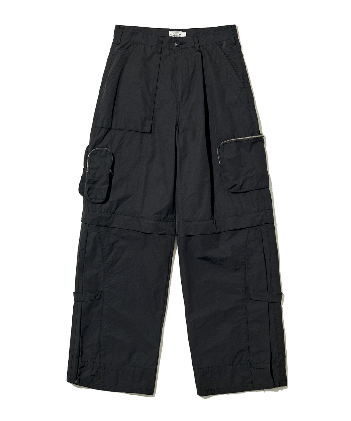 빅유니온(BIG UNION) TWOWAY POCKET PANTS (CN) / BLACK
