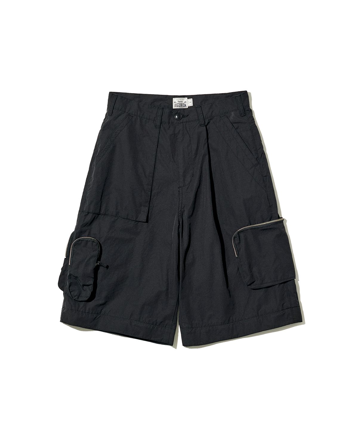 빅유니온(BIG UNION) TWOWAY POCKET PANTS (CN) / BLACK